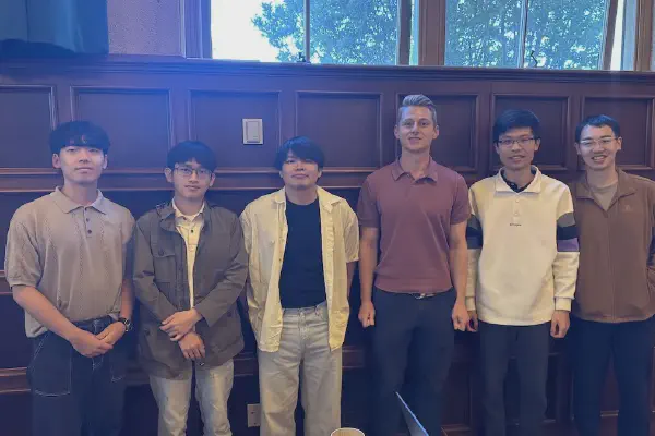 2025/08 <br> 병찬, 승우, 성빈 with Louie group students