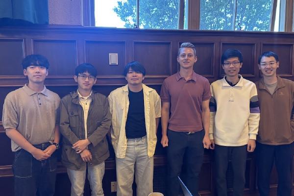 2025/08 <br> 병찬, 승우, 성빈 with Louie group students