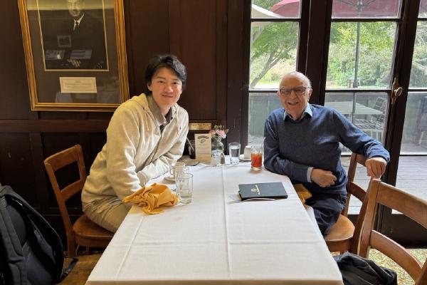 2025/08 With Prof. Marvin L. Cohen
